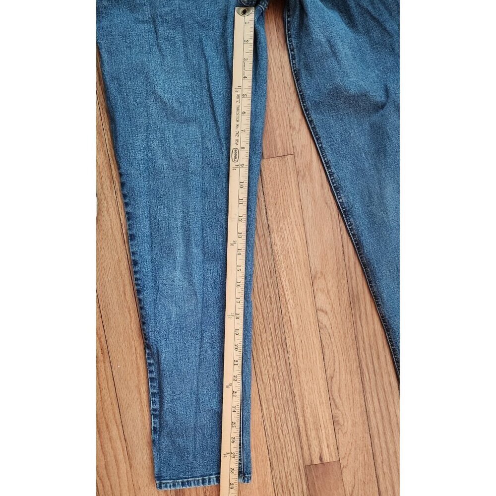 Coldwater Creek Jeans Straight Leg High Rise Medium Wash Denim Sz 6 Mom Flex Vtg - Picture 5 of 9